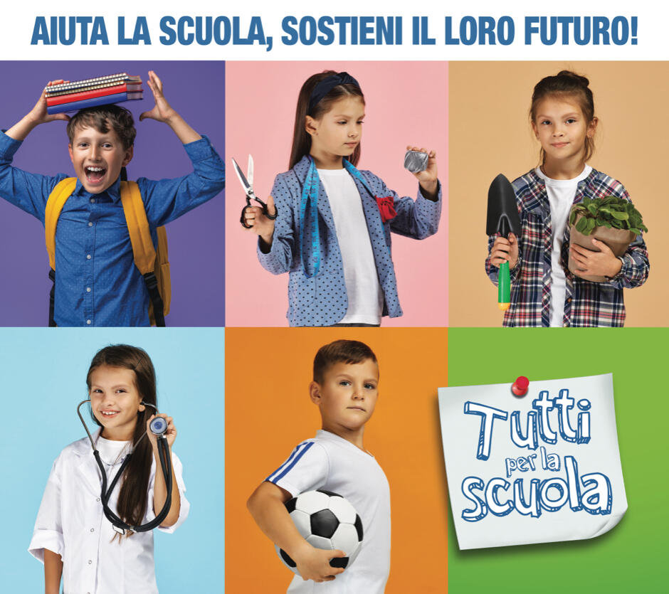 TUTTI PER LA SCUOLA