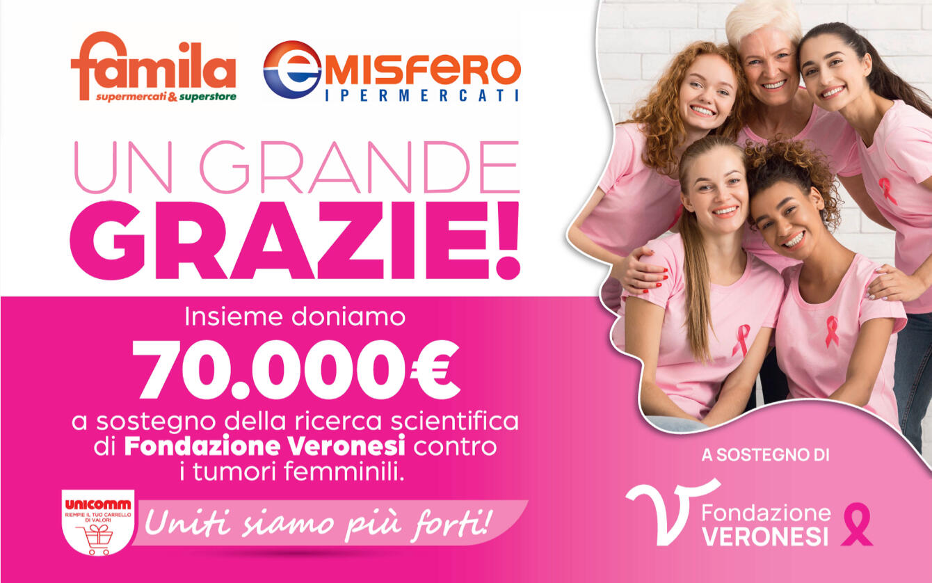 SOSTEGNO AL TELEFONO ROSA E AL PROGETTO “PINK IS GOOD”